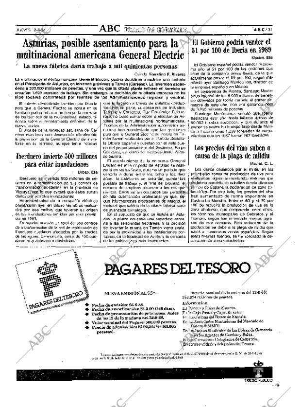 ABC MADRID 18-08-1988 página 31