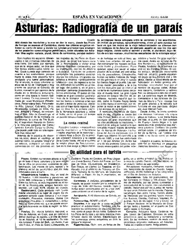 ABC MADRID 18-08-1988 página 40