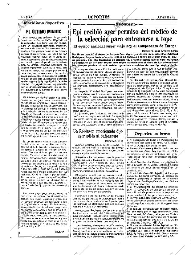 ABC MADRID 18-08-1988 página 48