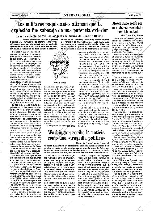 ABC MADRID 19-08-1988 página 19