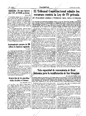 ABC MADRID 21-08-1988 página 20
