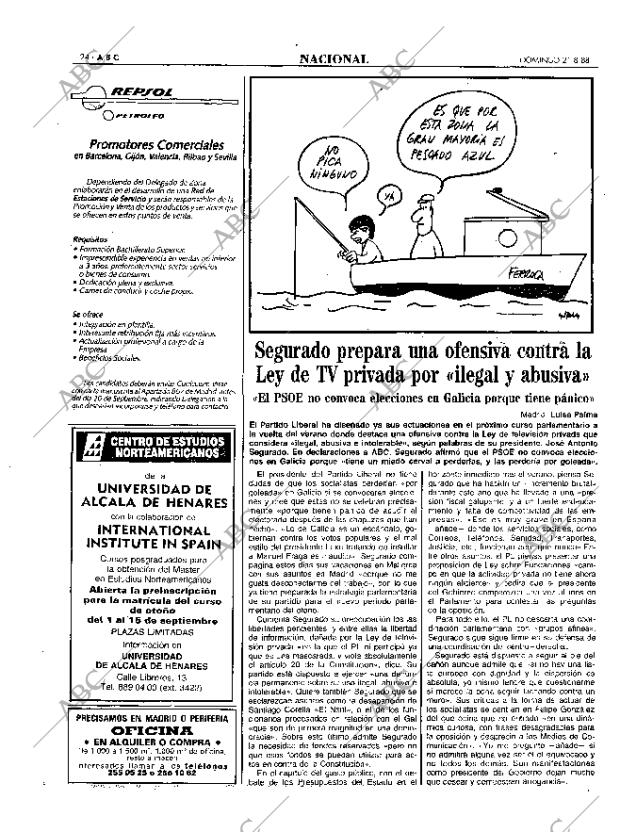 ABC MADRID 21-08-1988 página 24