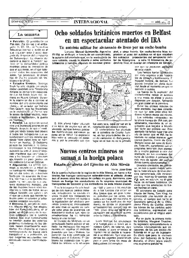 ABC MADRID 21-08-1988 página 25