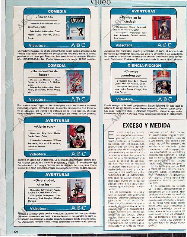 BLANCO Y NEGRO MADRID 21-08-1988 página 120