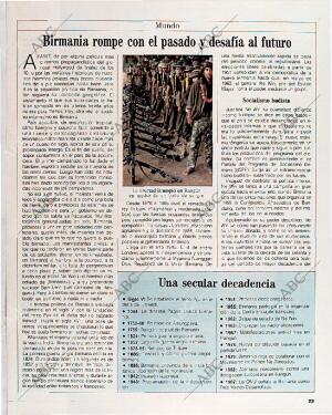 BLANCO Y NEGRO MADRID 21-08-1988 página 23
