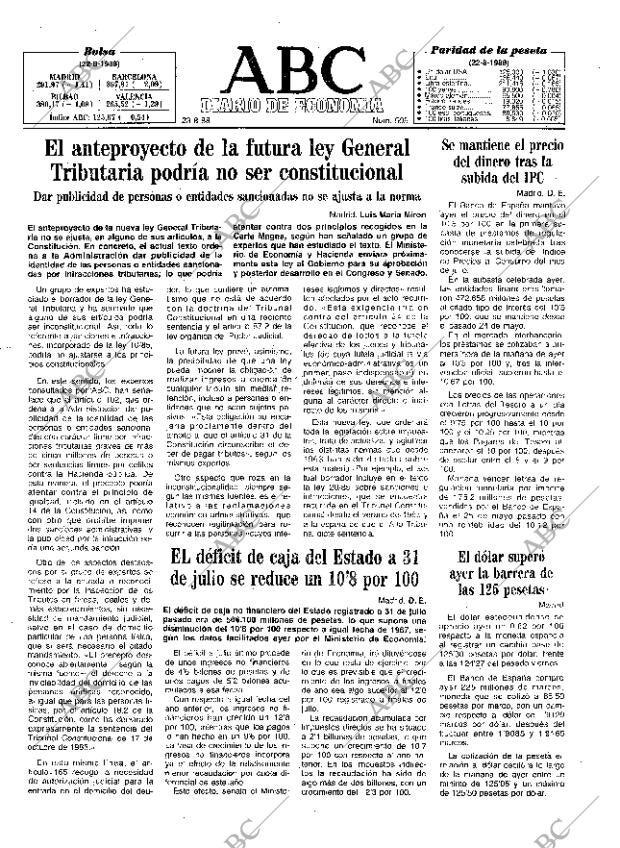 ABC MADRID 23-08-1988 página 29