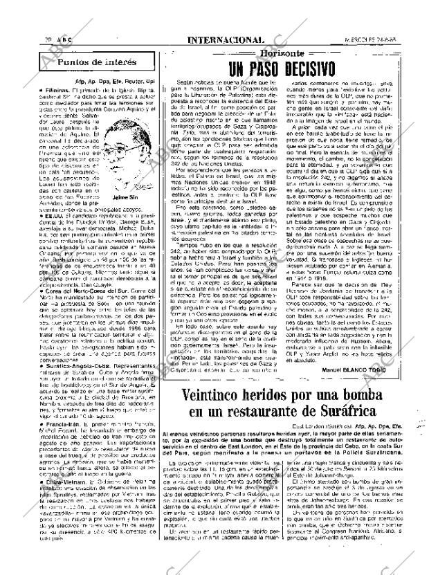 ABC MADRID 24-08-1988 página 20