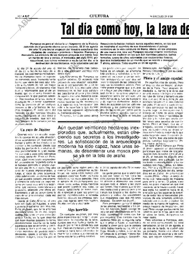 ABC MADRID 24-08-1988 página 40