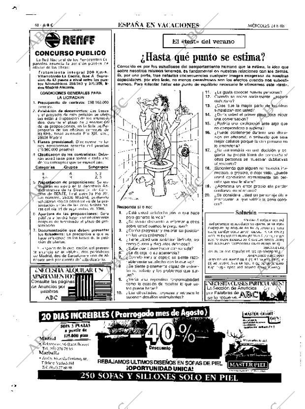 ABC MADRID 24-08-1988 página 48