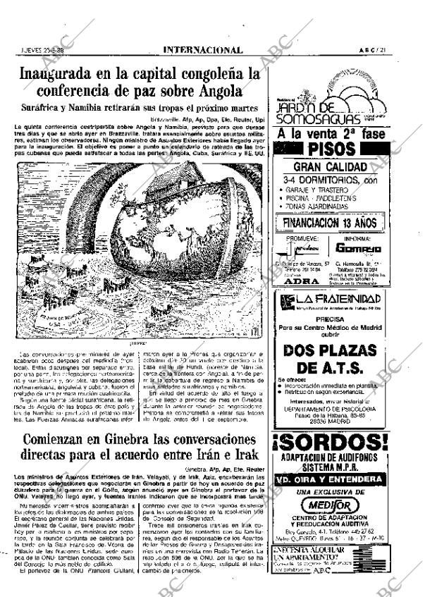 ABC MADRID 25-08-1988 página 21