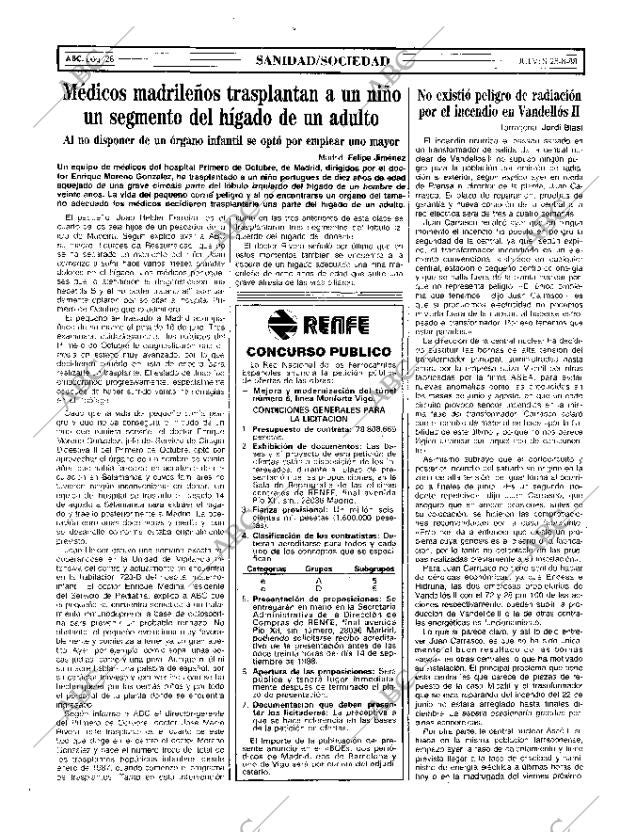 ABC MADRID 25-08-1988 página 28