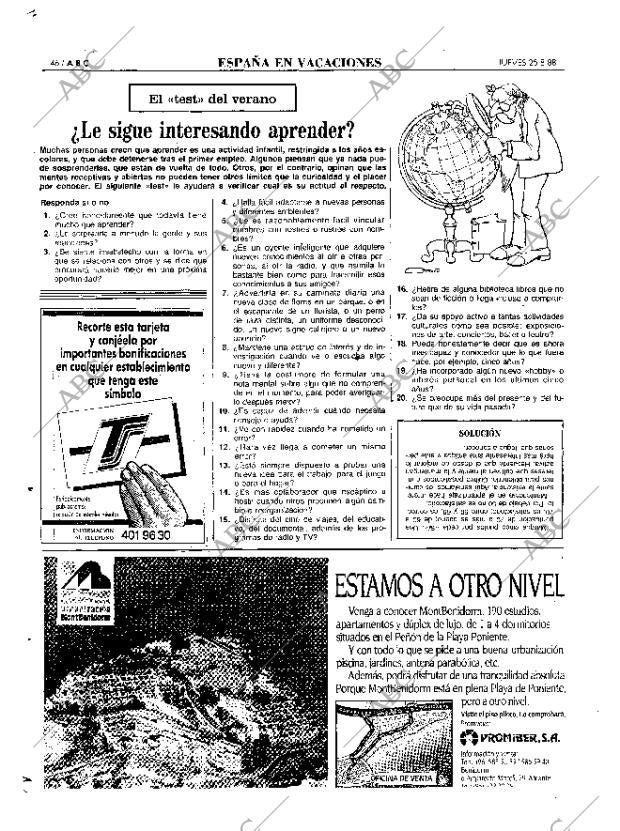 ABC MADRID 25-08-1988 página 46