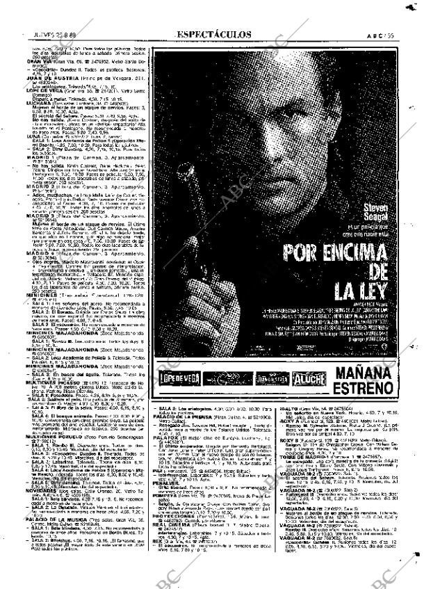 ABC MADRID 25-08-1988 página 55