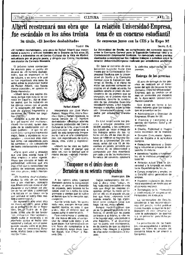 ABC SEVILLA 26-08-1988 página 33