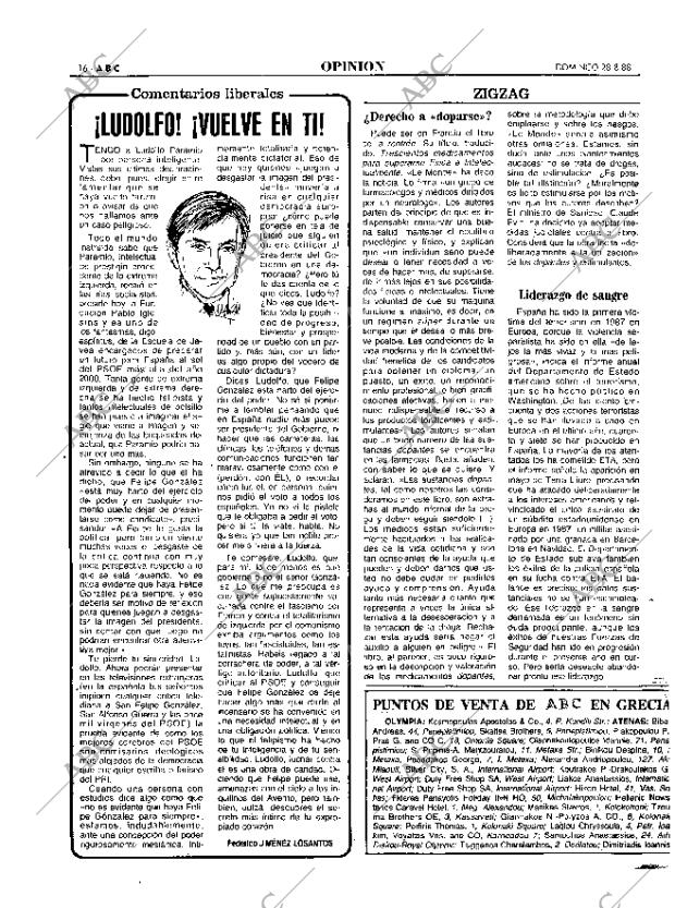 ABC MADRID 28-08-1988 página 16