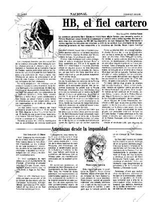 ABC MADRID 28-08-1988 página 22