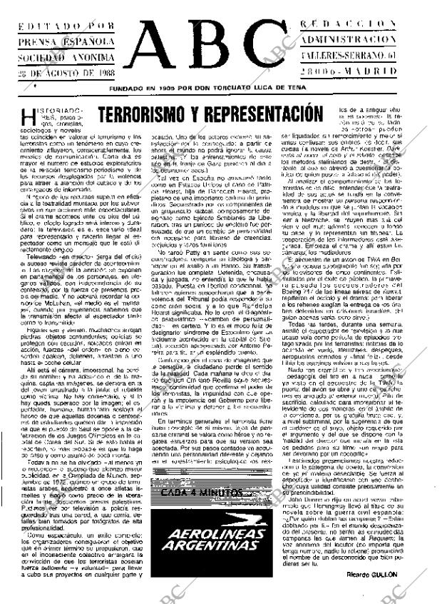 ABC MADRID 28-08-1988 página 3
