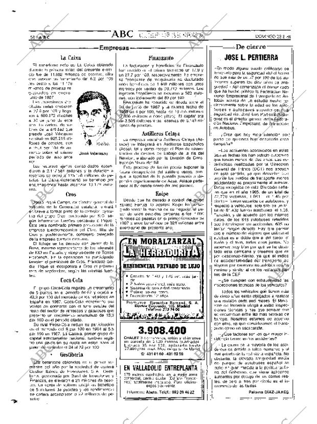 ABC MADRID 28-08-1988 página 58