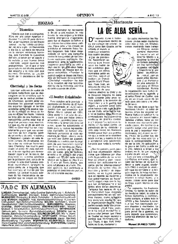 ABC MADRID 30-08-1988 página 13