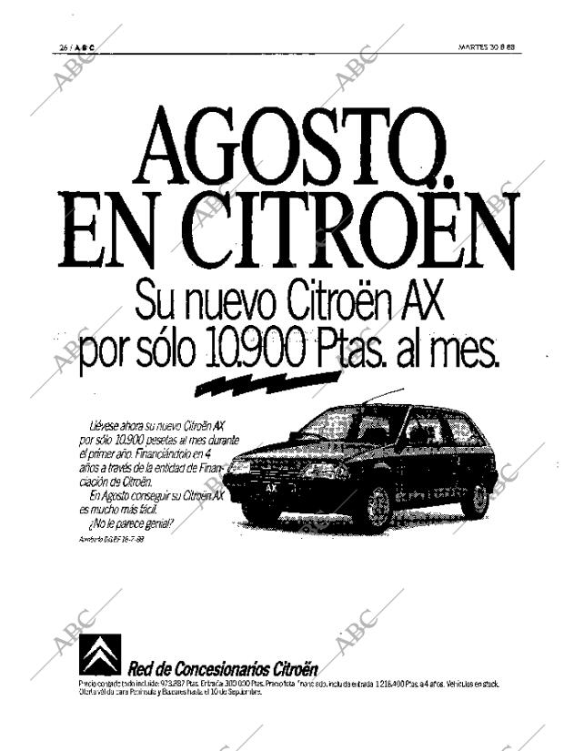 ABC MADRID 30-08-1988 página 26