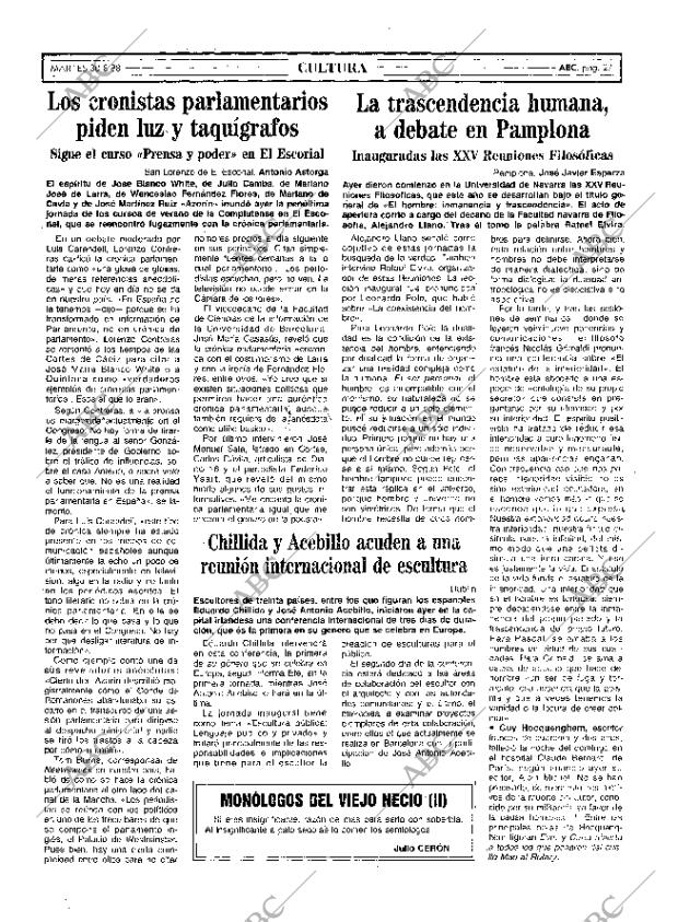 ABC MADRID 30-08-1988 página 27