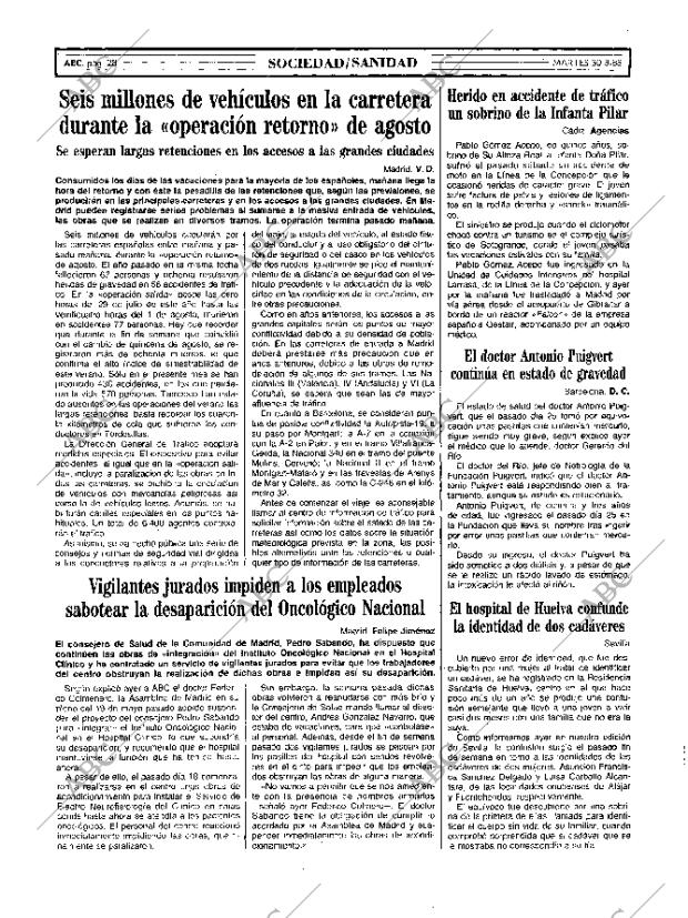 ABC MADRID 30-08-1988 página 28