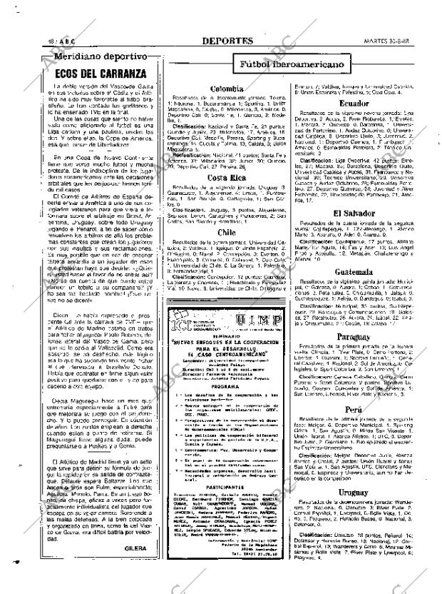 ABC MADRID 30-08-1988 página 48