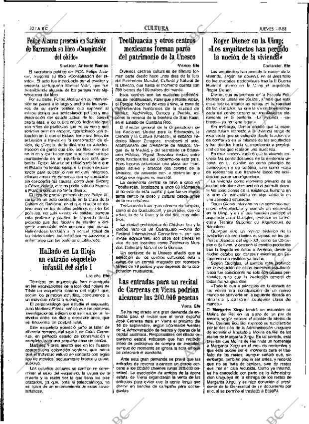 ABC SEVILLA 01-09-1988 página 32