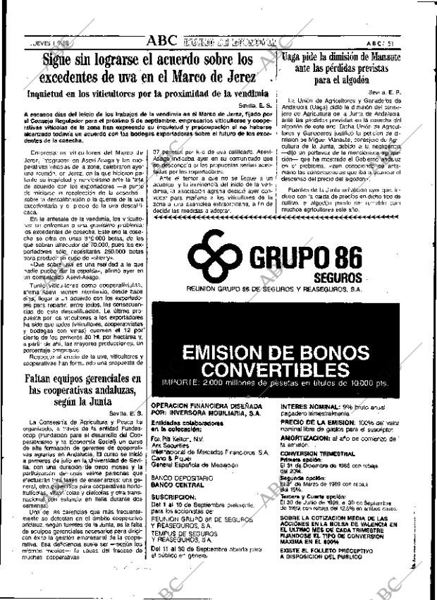 ABC SEVILLA 01-09-1988 página 51