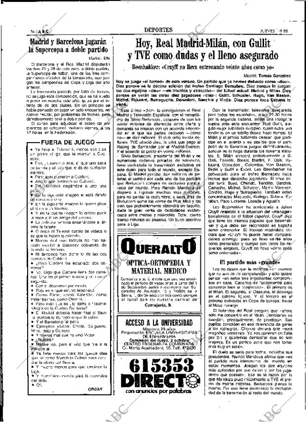 ABC SEVILLA 01-09-1988 página 54