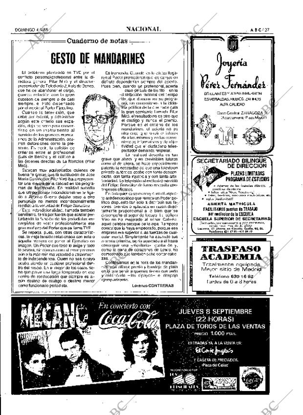 ABC MADRID 04-09-1988 página 27