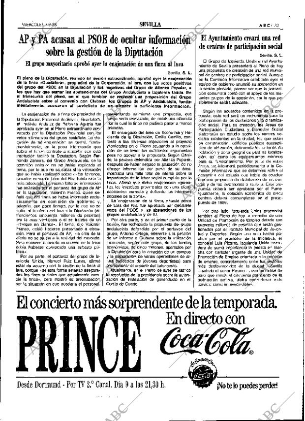 ABC SEVILLA 07-09-1988 página 33