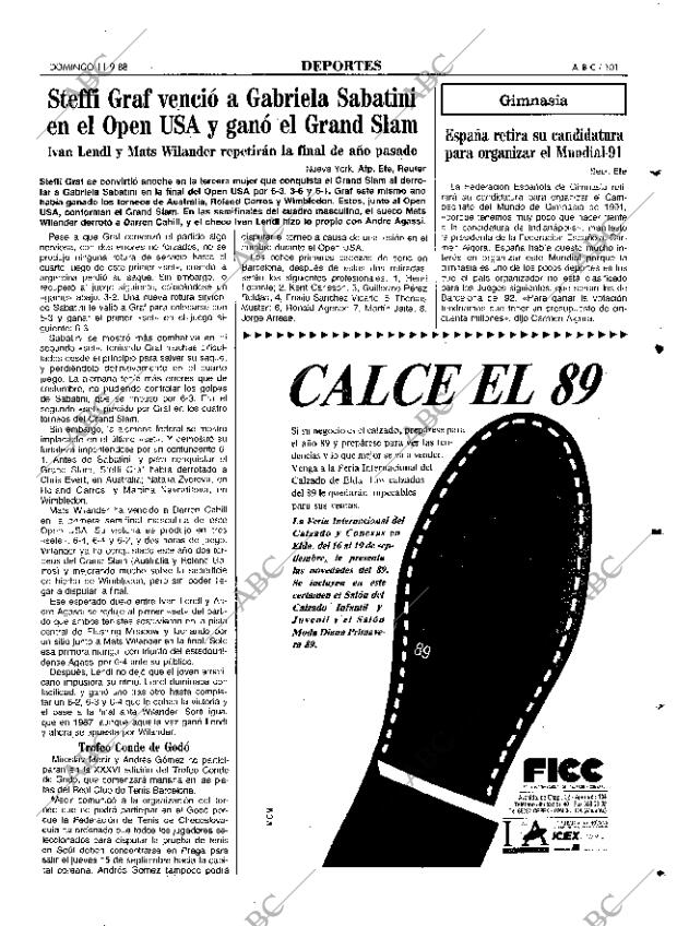 ABC MADRID 11-09-1988 página 101