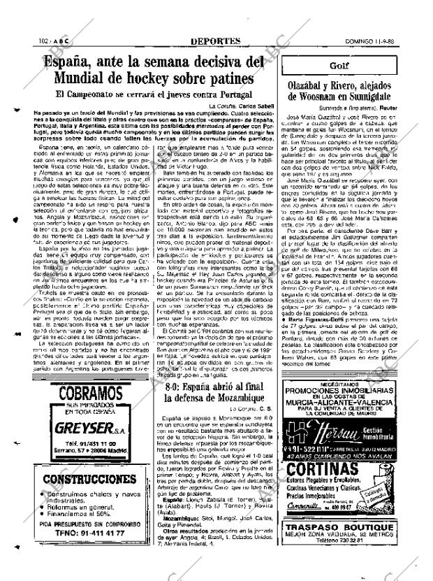 ABC MADRID 11-09-1988 página 102