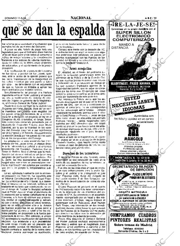 ABC MADRID 11-09-1988 página 39