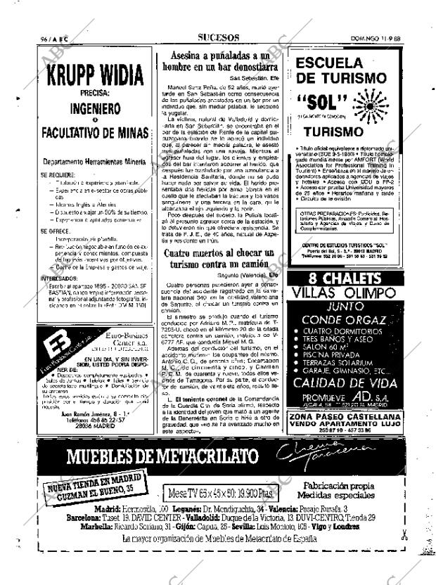 ABC MADRID 11-09-1988 página 96