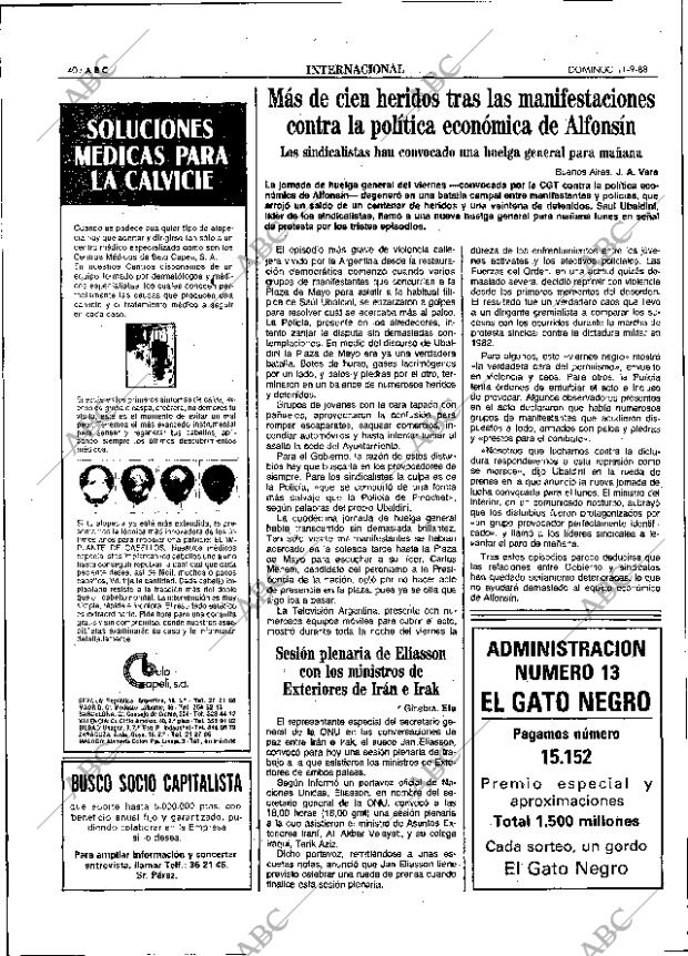 ABC SEVILLA 11-09-1988 página 40