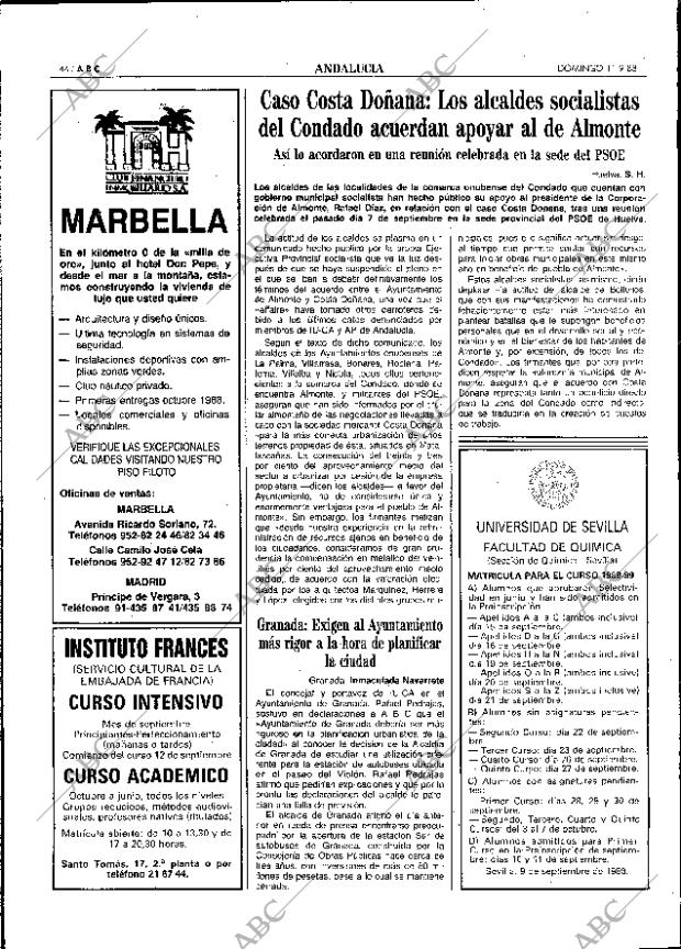 ABC SEVILLA 11-09-1988 página 44