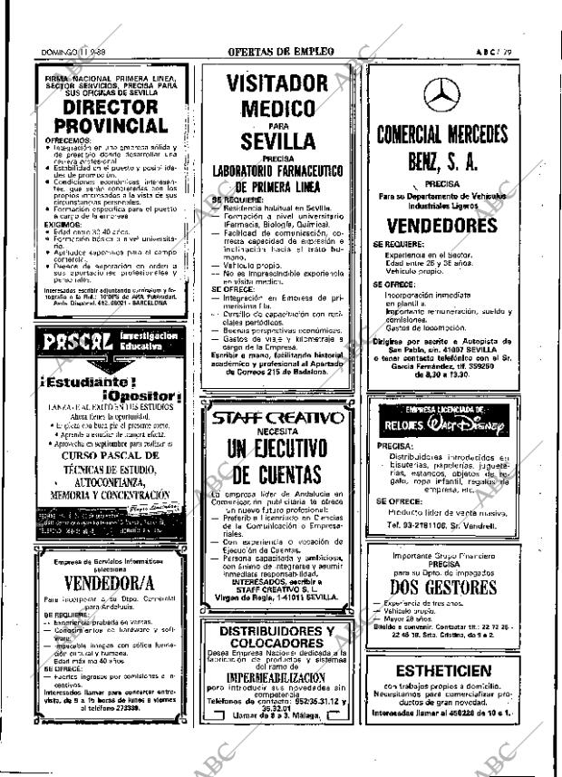 ABC SEVILLA 11-09-1988 página 79
