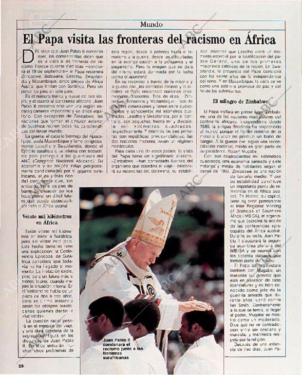 BLANCO Y NEGRO MADRID 11-09-1988 página 26
