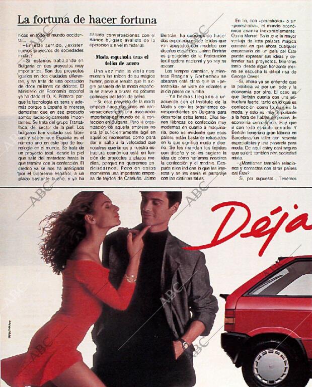 BLANCO Y NEGRO MADRID 11-09-1988 página 52