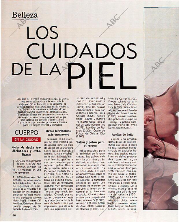 BLANCO Y NEGRO MADRID 11-09-1988 página 76