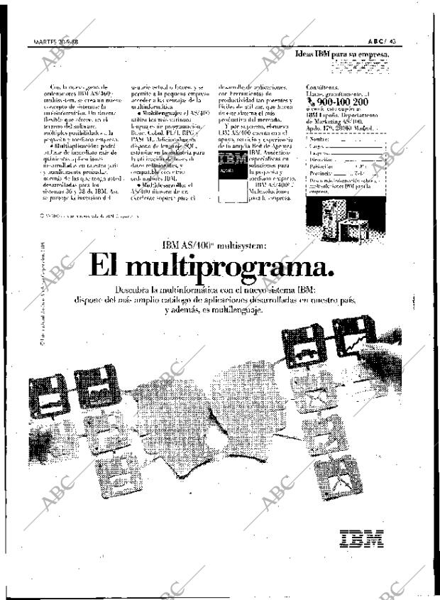 ABC SEVILLA 20-09-1988 página 43
