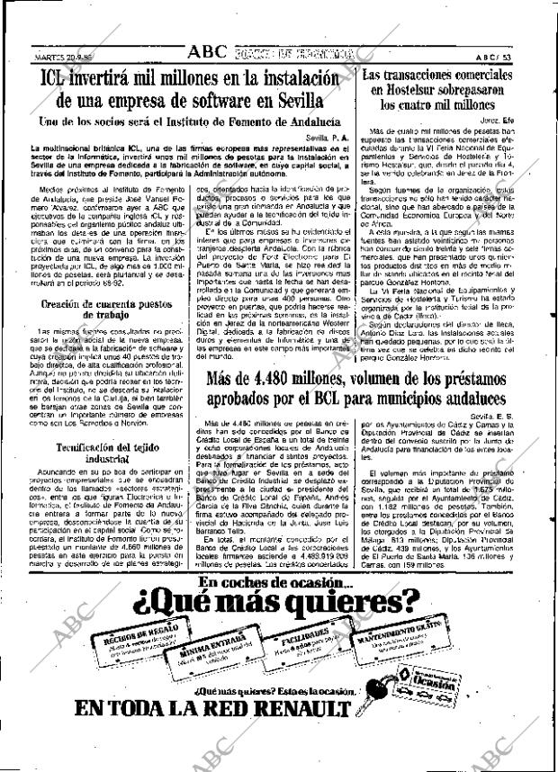 ABC SEVILLA 20-09-1988 página 53