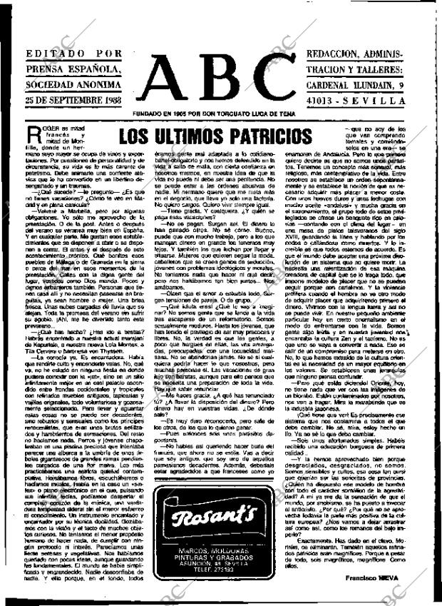 ABC SEVILLA 25-09-1988 página 3