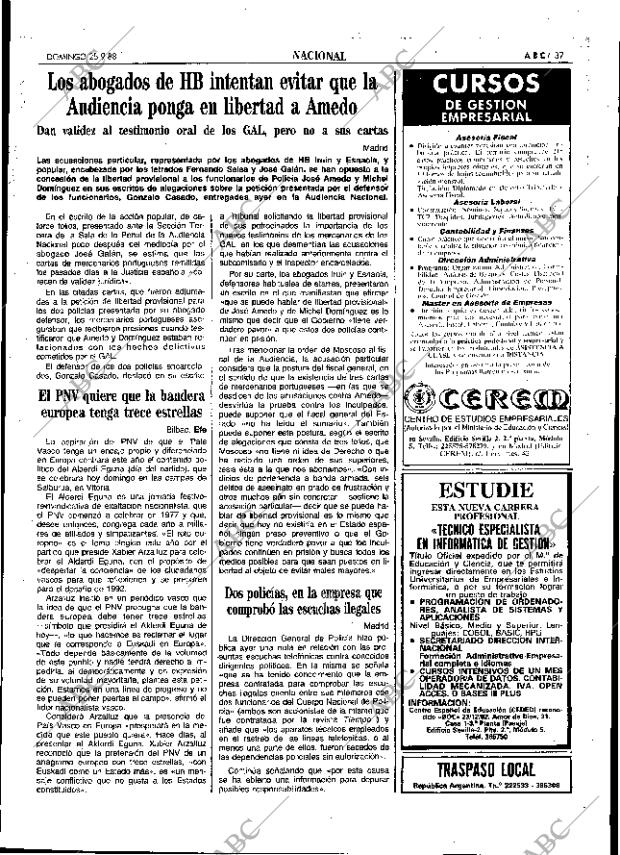 ABC SEVILLA 25-09-1988 página 37