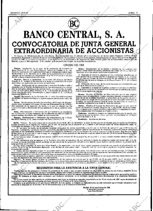 ABC SEVILLA 25-09-1988 página 71