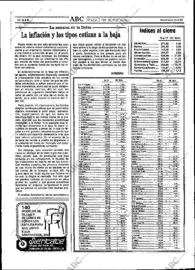 ABC SEVILLA 25-09-1988 página 72