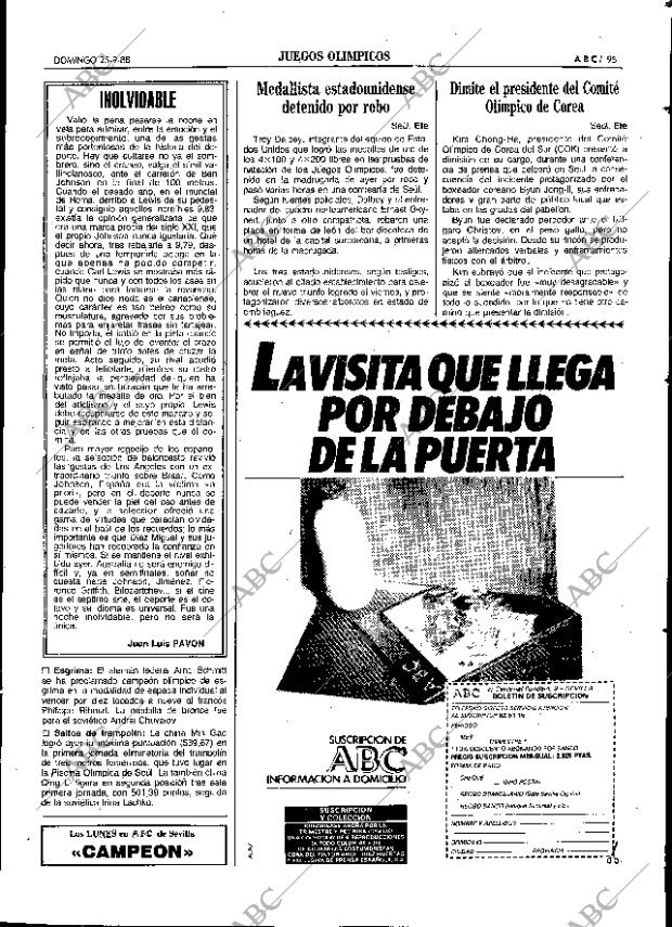 ABC SEVILLA 25-09-1988 página 95