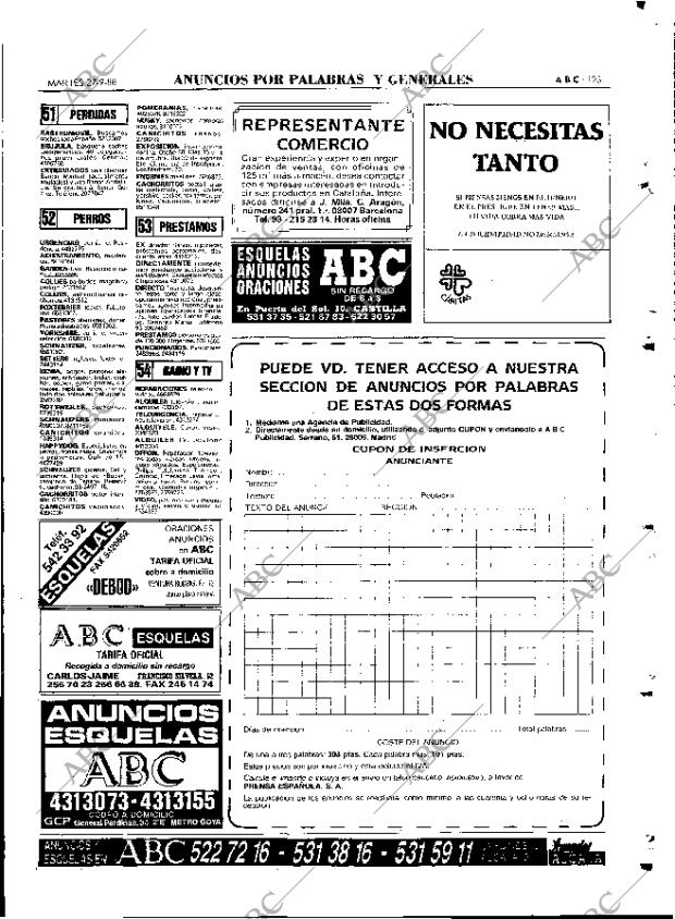 ABC MADRID 27-09-1988 página 123